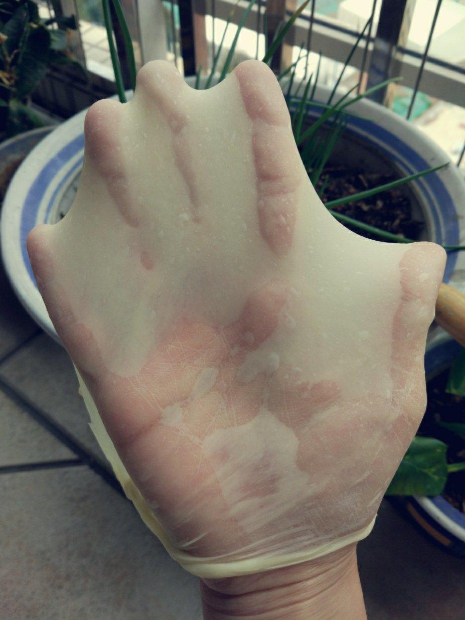 最省力气、不需摔面快速出手套膜（后酵母法）