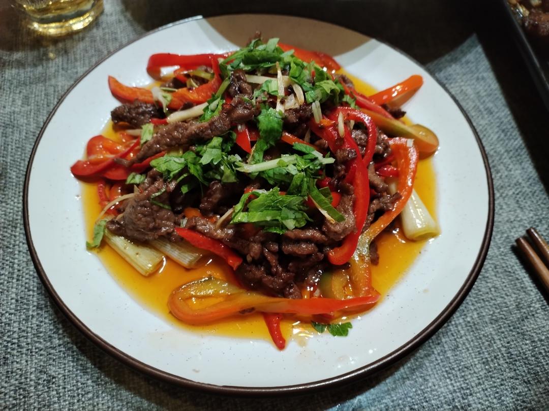 小炒牛肉