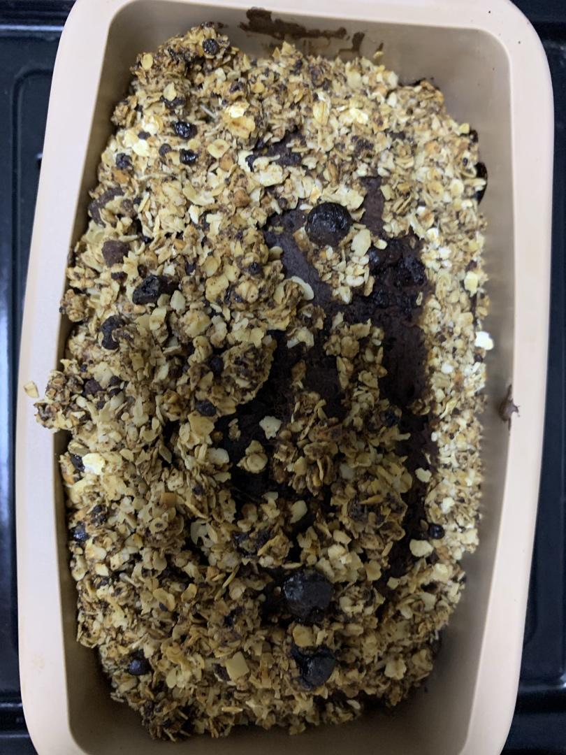 摩卡花生酥全麦快手面包丨健康·烘焙