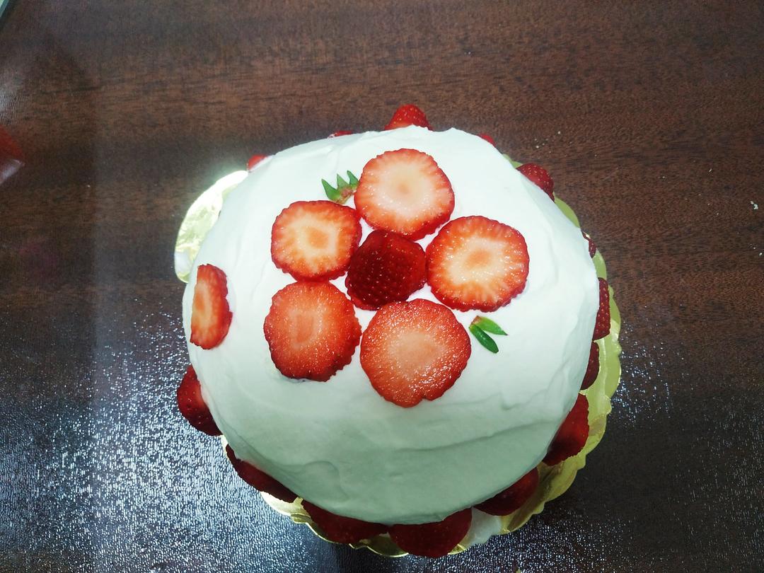 送给你一朵小红花|草莓盒子蛋糕