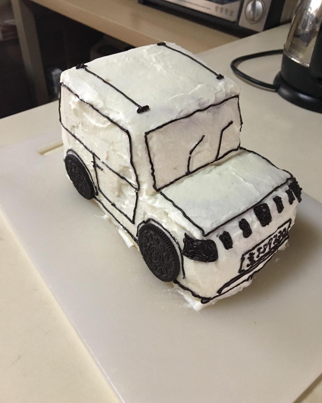 最潮的Jeep car cake汽车蛋糕