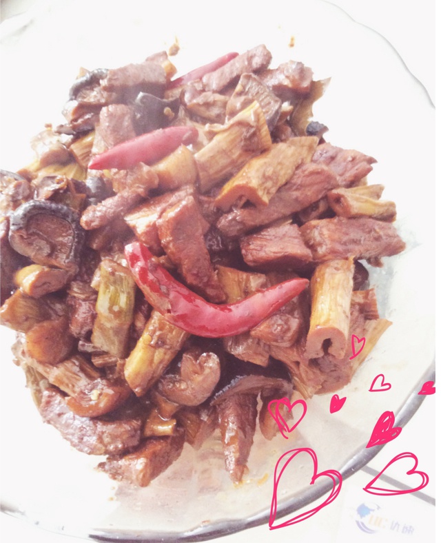 笋干红烧肉