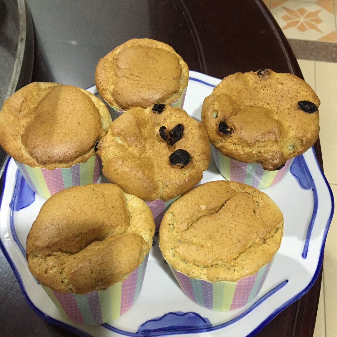 棉花纸杯蛋糕