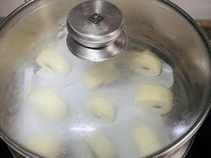 豆沙小馒头|一次发酵超快手含蛋黄酥豆沙馅教程的做法 步骤13
