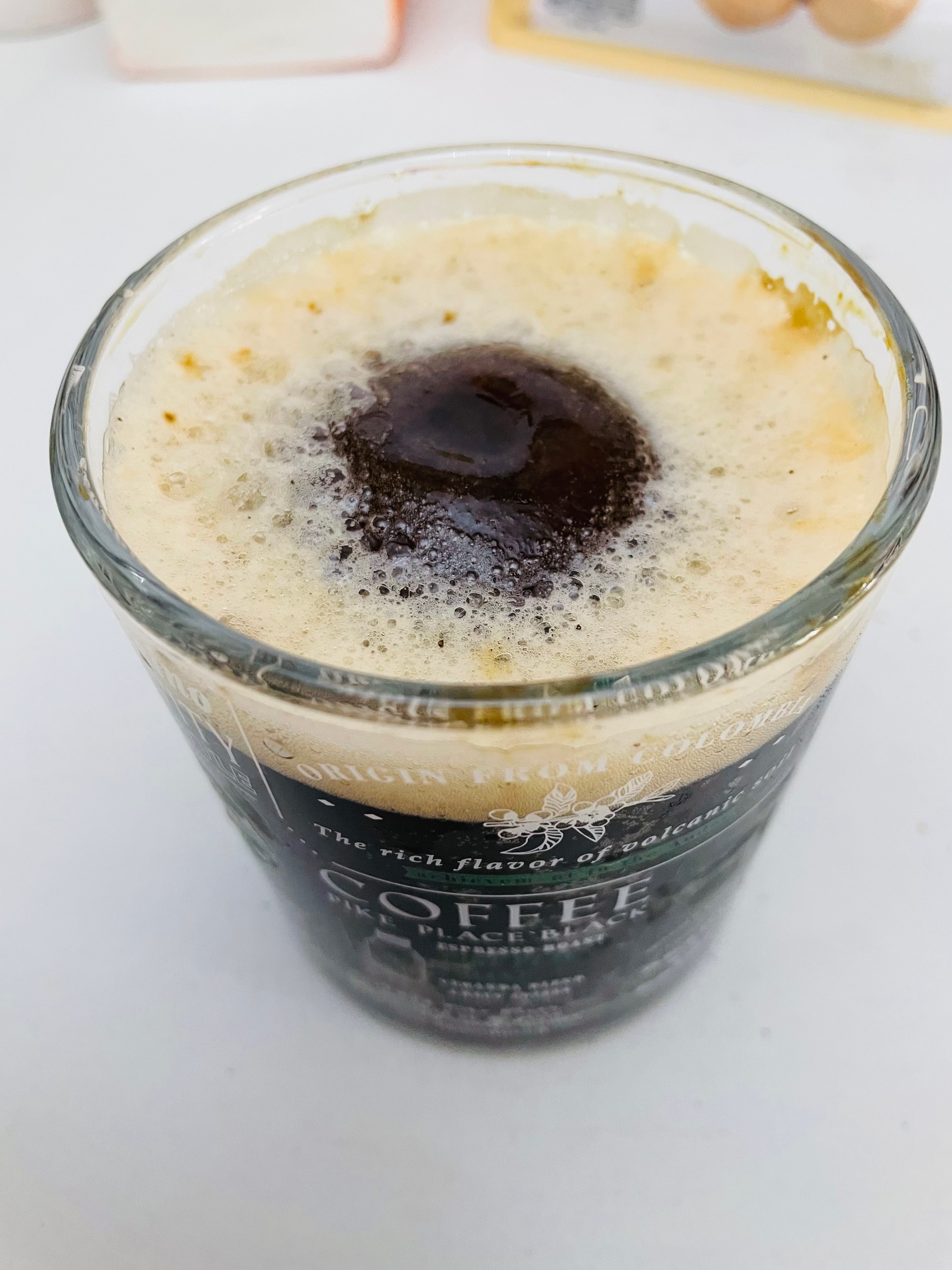 冰块咖啡☕️无糖可乐