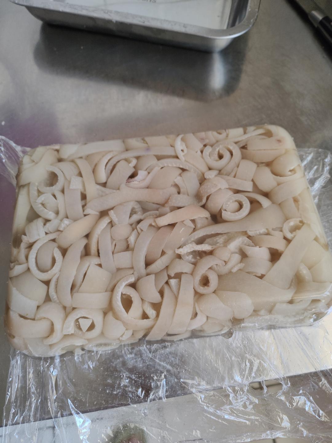 透明猪皮冻