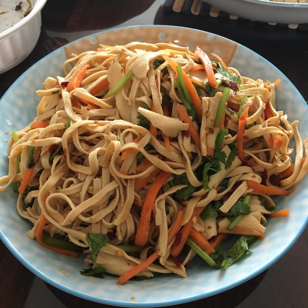香拌千张——凉菜