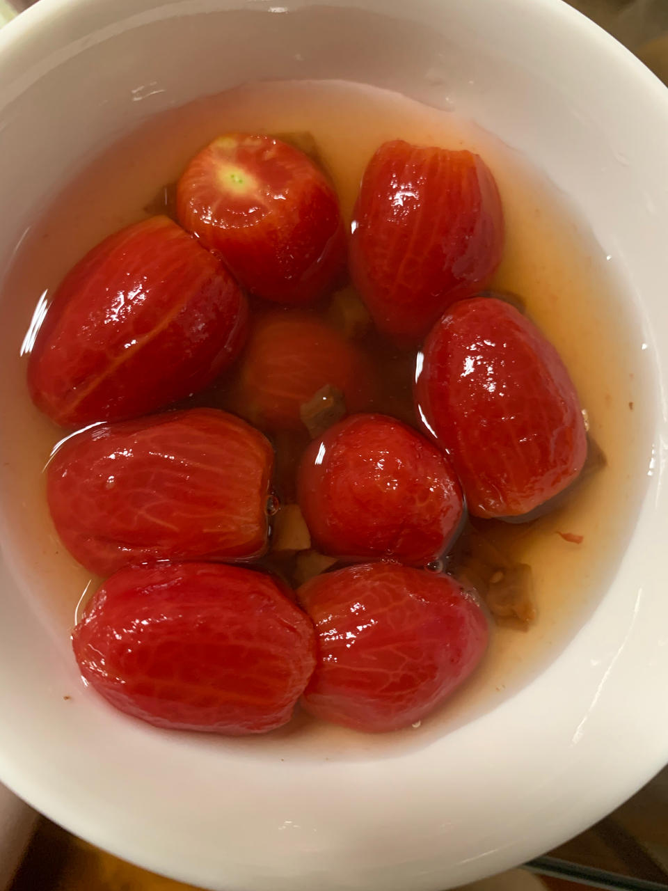 梅子汁渍小番茄