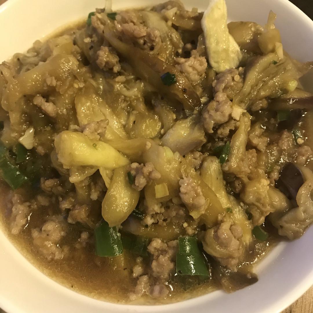 茄子不油炸的肉末茄子（好吃到💃💃👍👍）