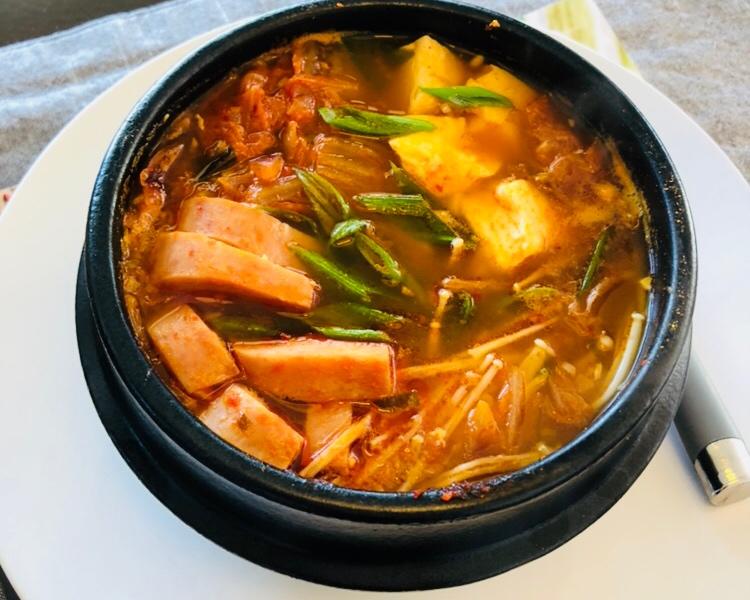 韩式泡菜豆腐汤的做法