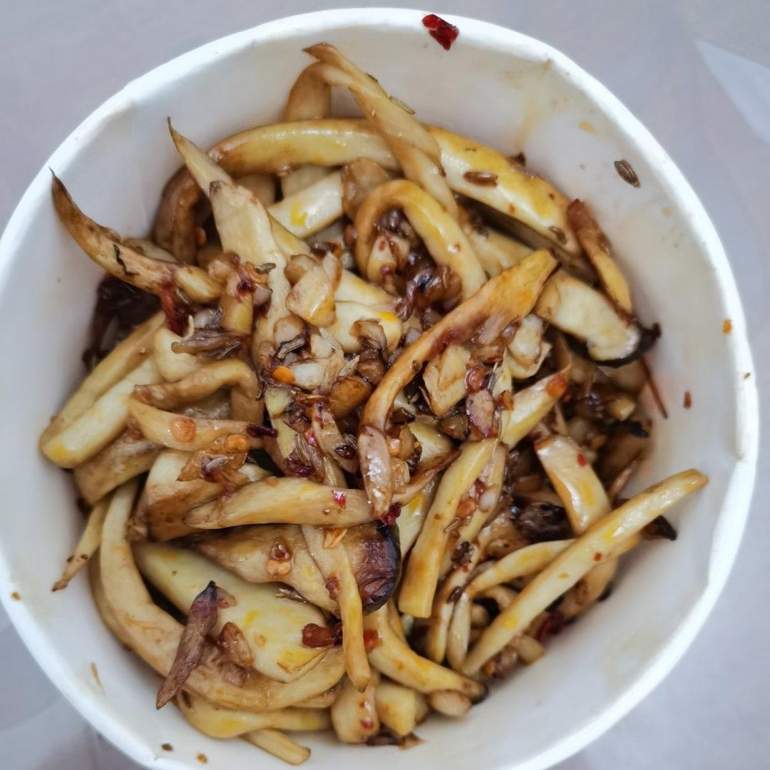 越嚼越香‼️比肉还要好吃👉干煸孜然杏鲍菇