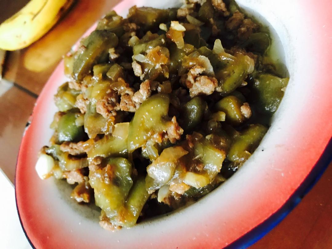 少油版肉末茄子