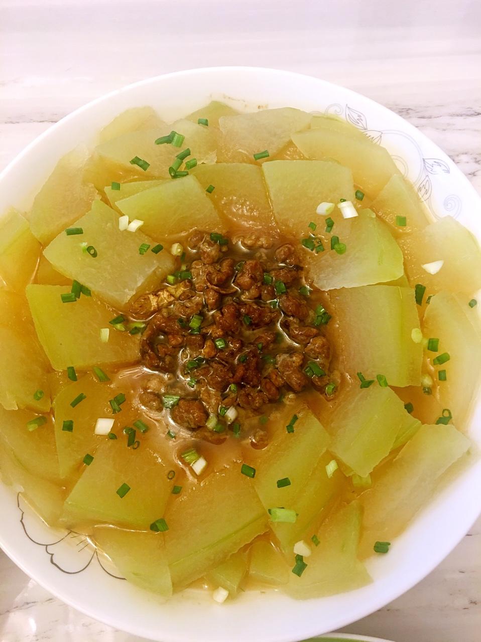 肉末冬瓜～～孩子最爱吃的下饭菜
