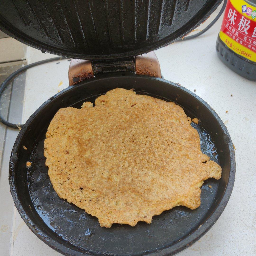 燕麦麸皮鸡蛋饼（无面粉）