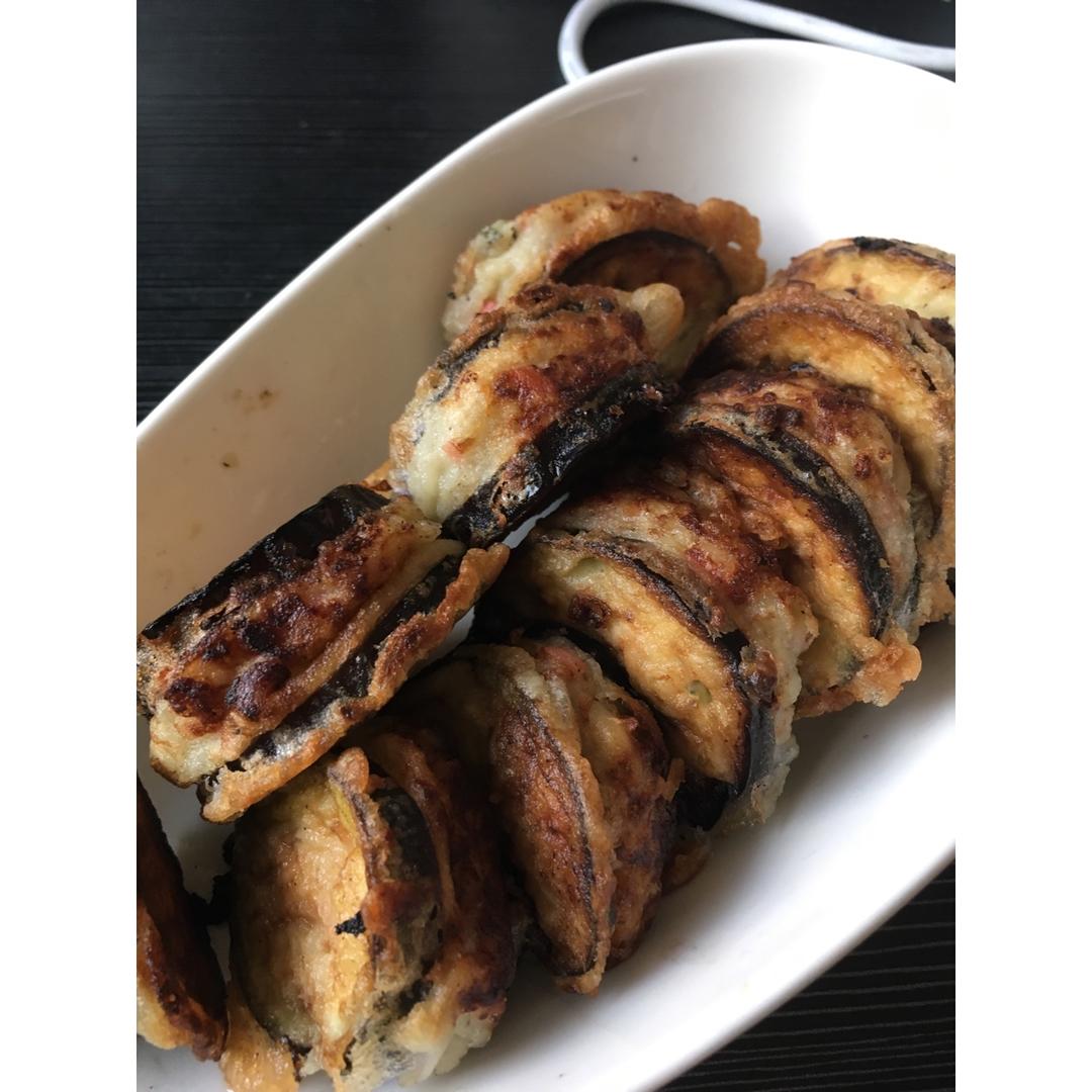 香煎土豆泥茄盒