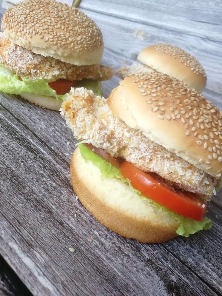 鸡腿汉堡
