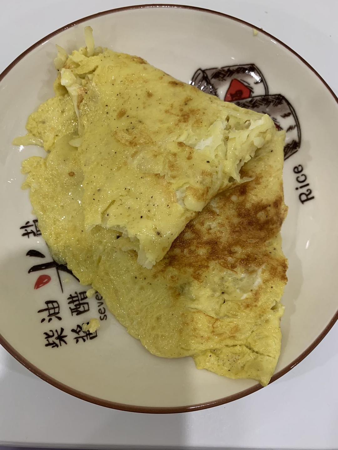 鸡蛋土豆丝饼