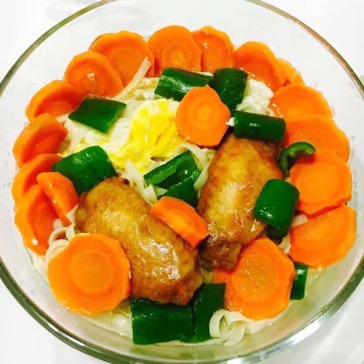 豆角土豆鸡翅根面