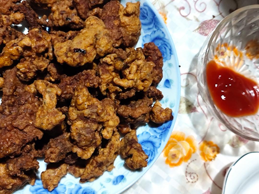 家庭简易版炸酥肉👩🏻‍🍳味道超赞哦！