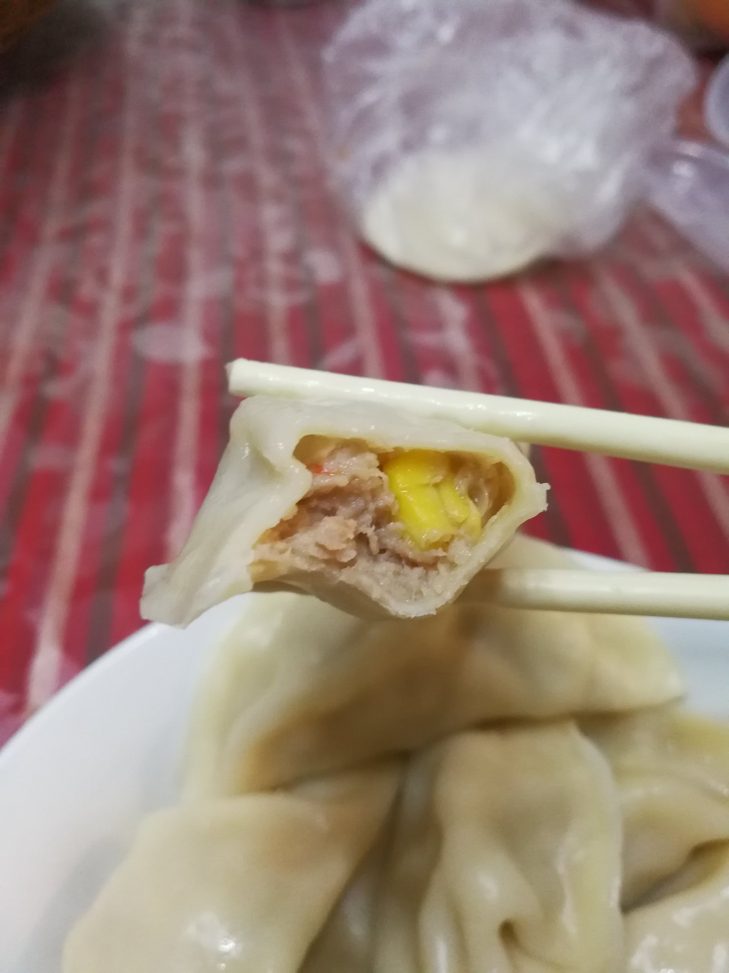 鲜肉虾仁饺子
