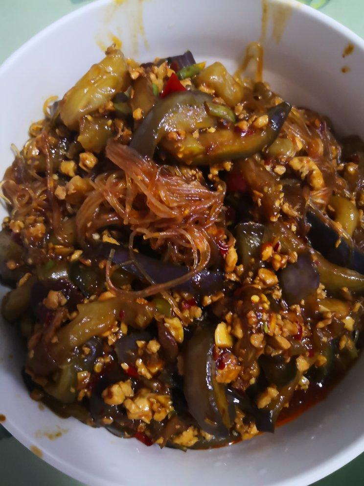 不放一滴水爆下饭茄子粉丝煲！巨浓香！