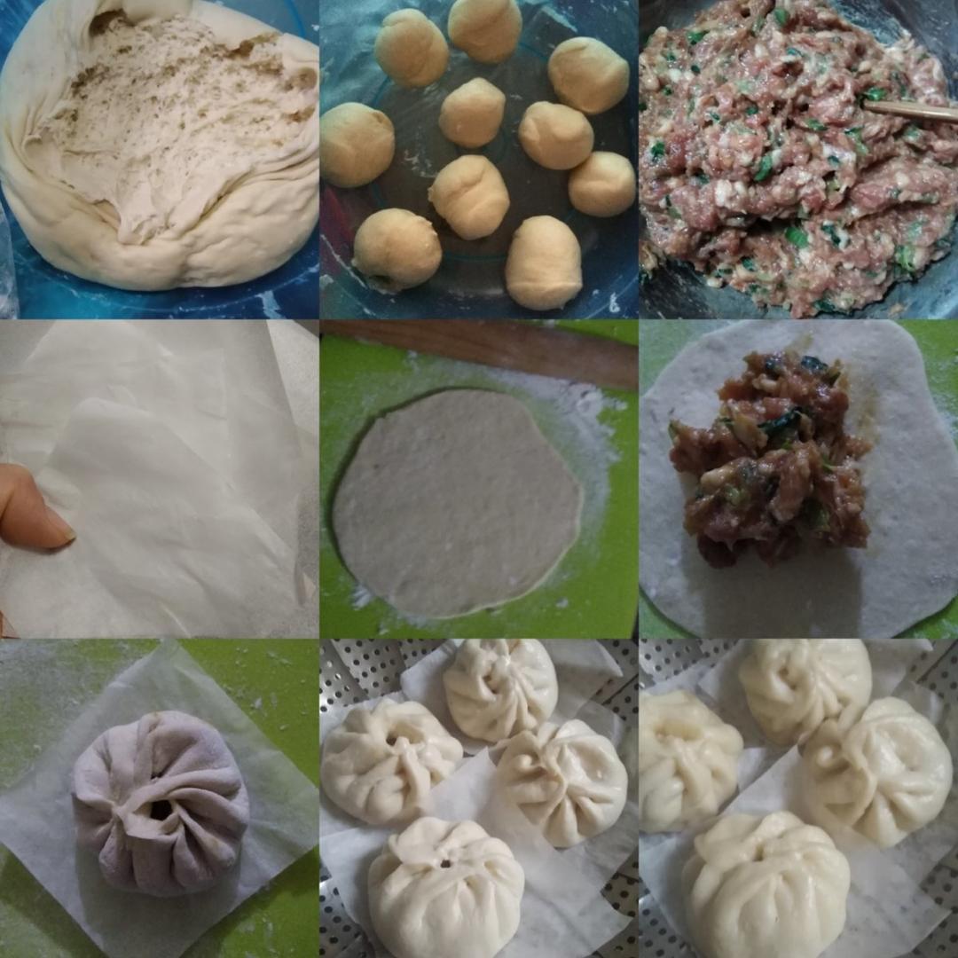 基础肉包做法 Steamed Dumplings