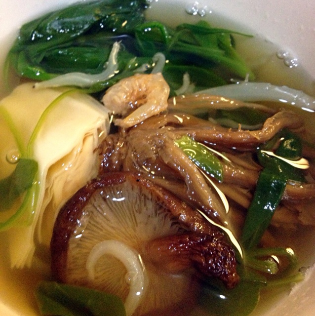 银鱼菠菜汤