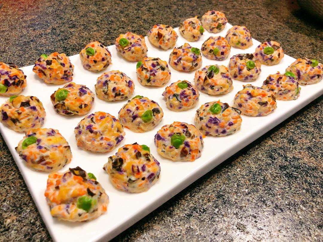 鸡胸豆腐肉丸子（减脂增肌必备）