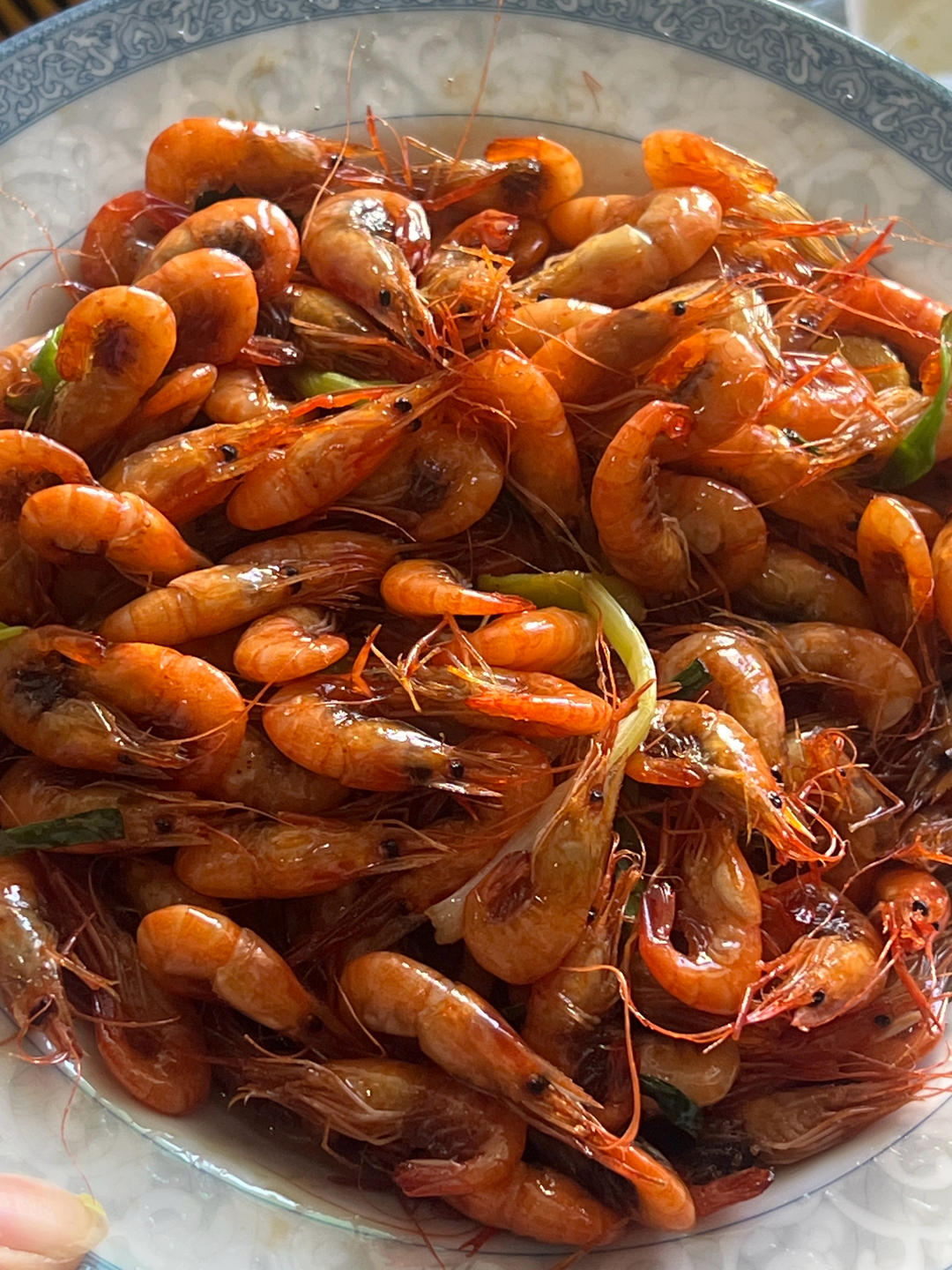 油爆河虾