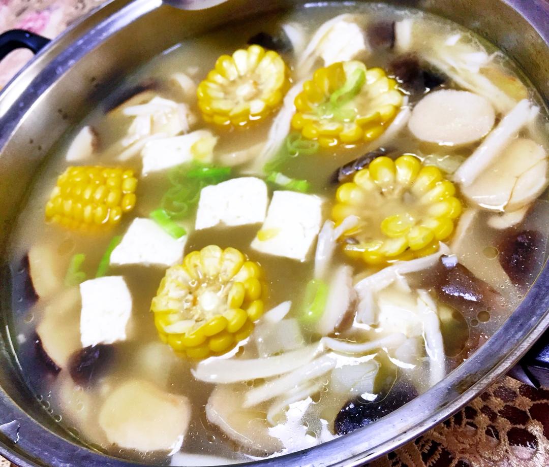 豆腐菌菇汤