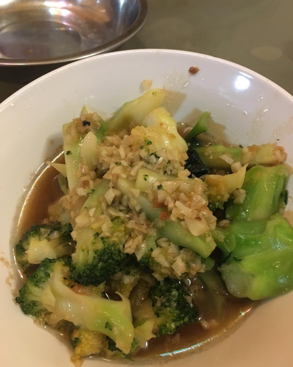 蚝油蒜蓉西兰花