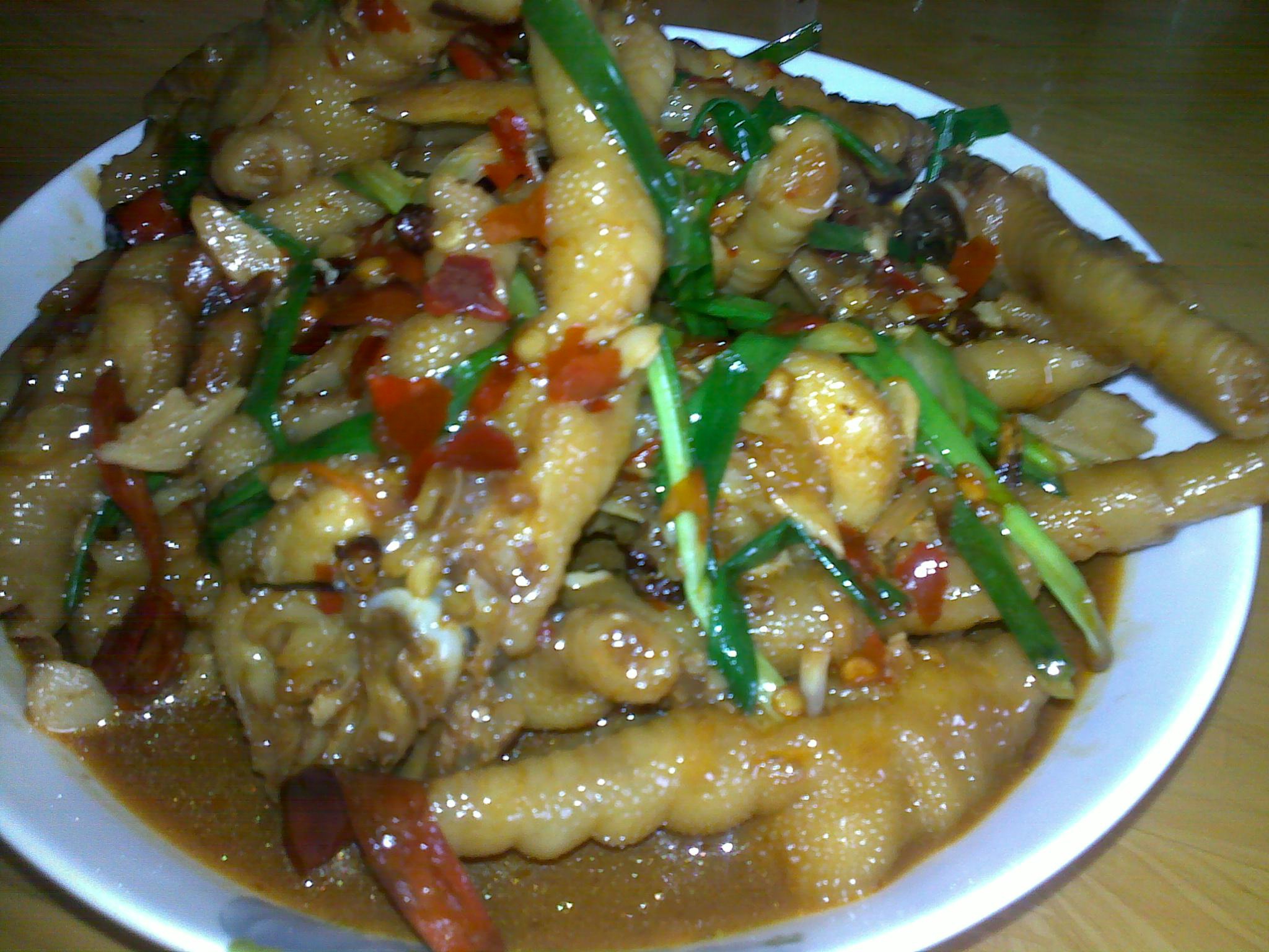 麻辣鸡脚