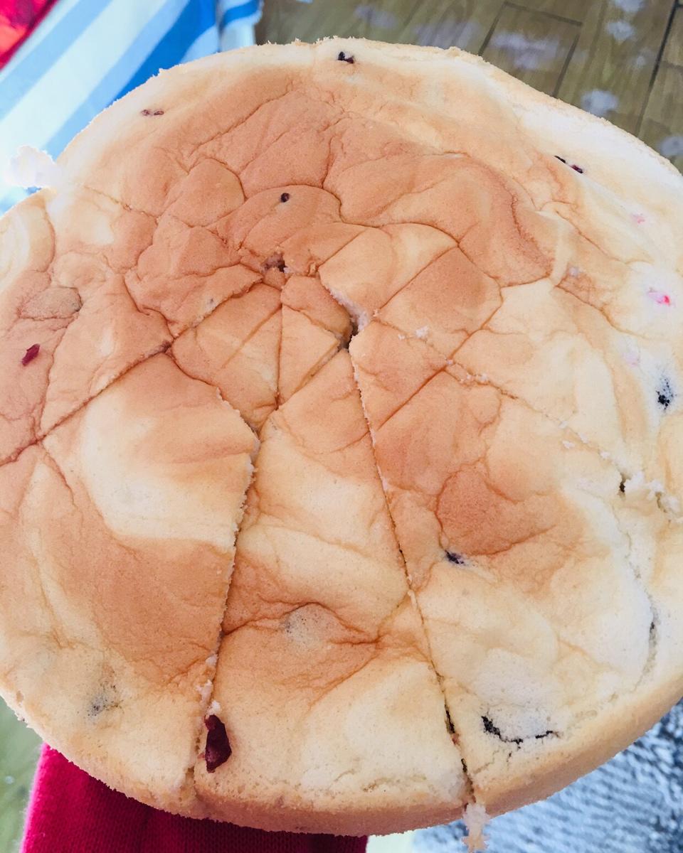 y大云云做的蛋清蛋糕