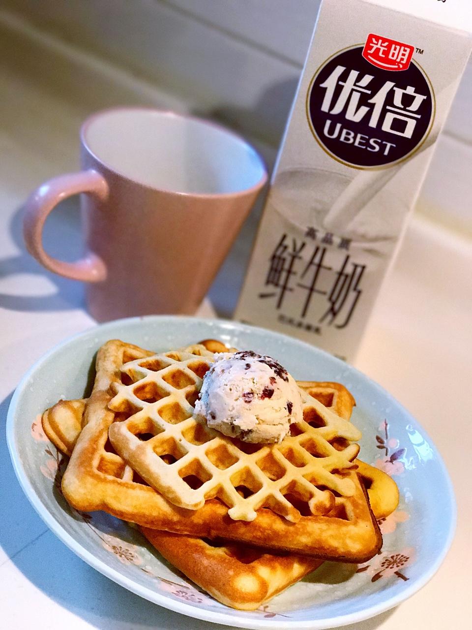 华夫饼  无泡打粉