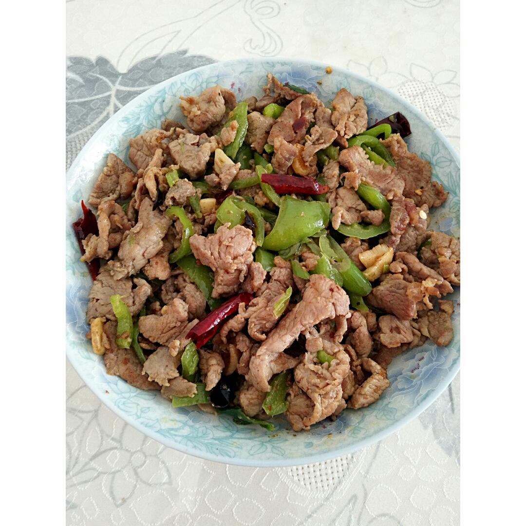 小炒牛肉