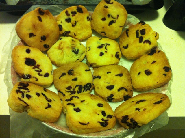 无蛋蔓越莓饼干