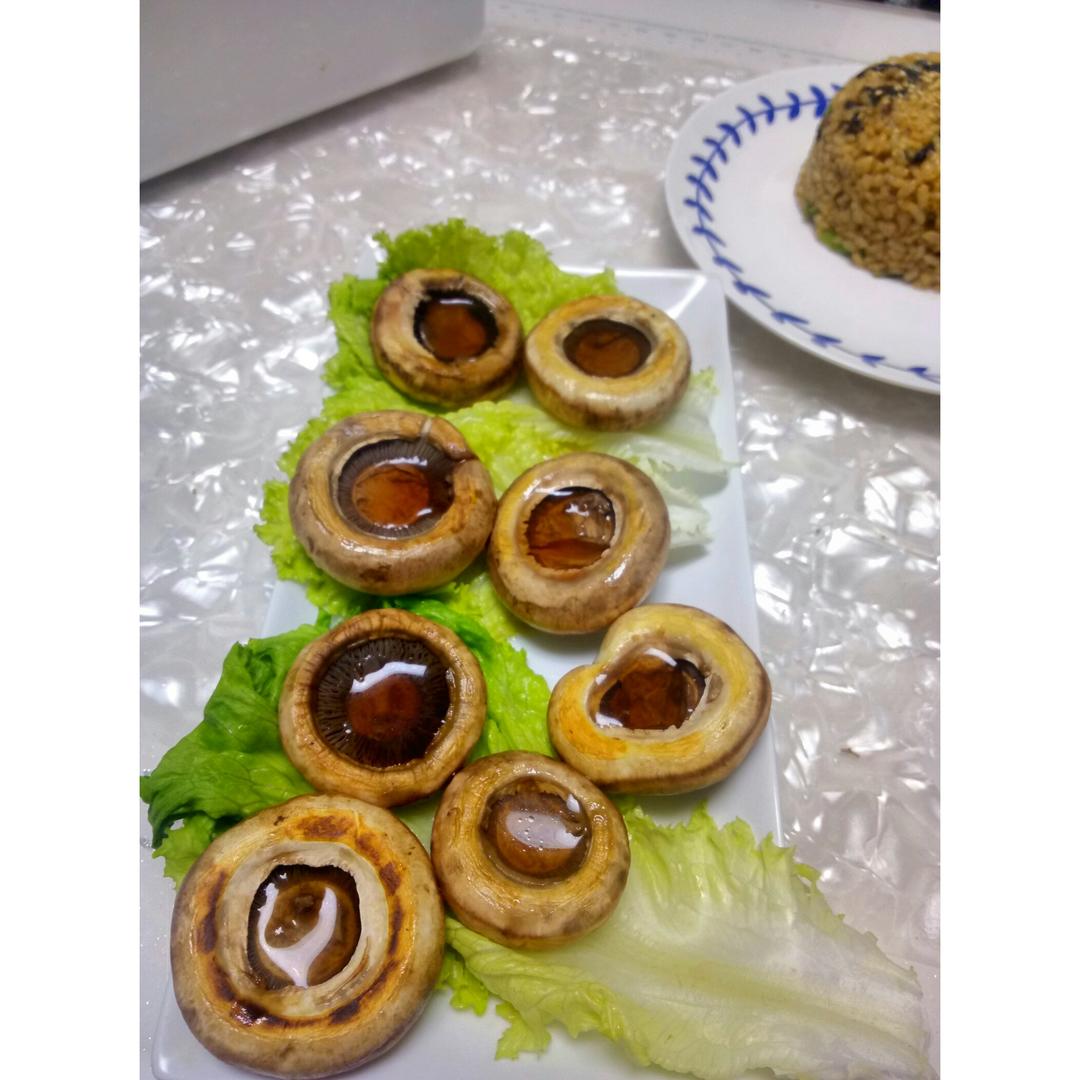 保留最原始鲜味儿的煎口蘑