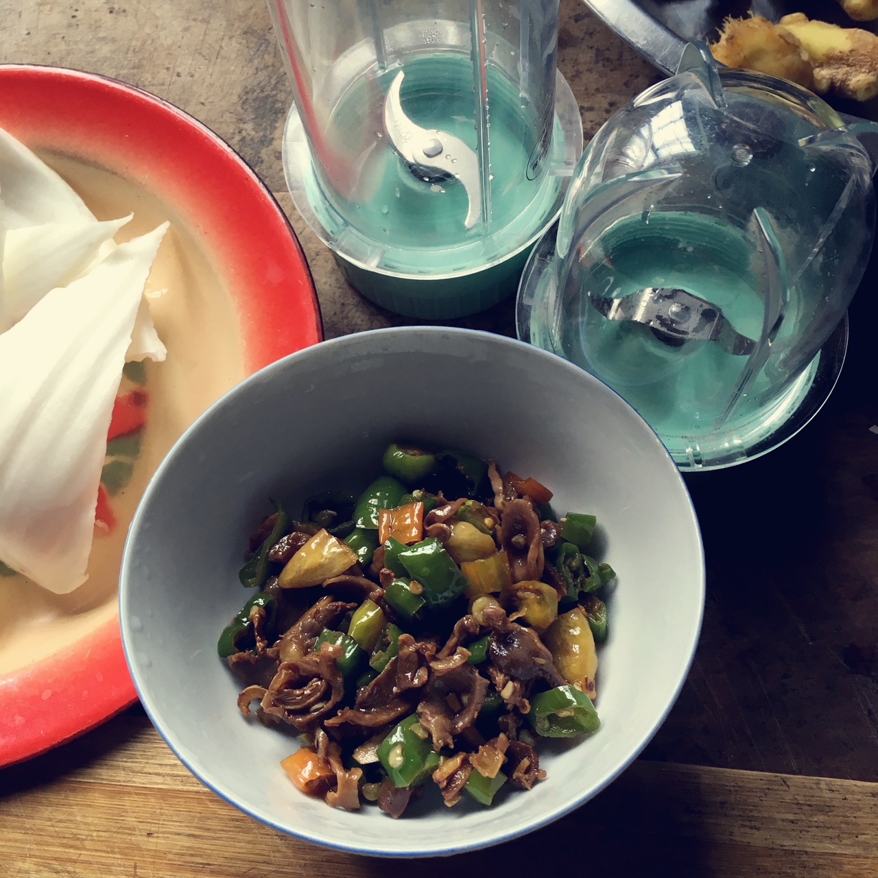 小炒鸡胗