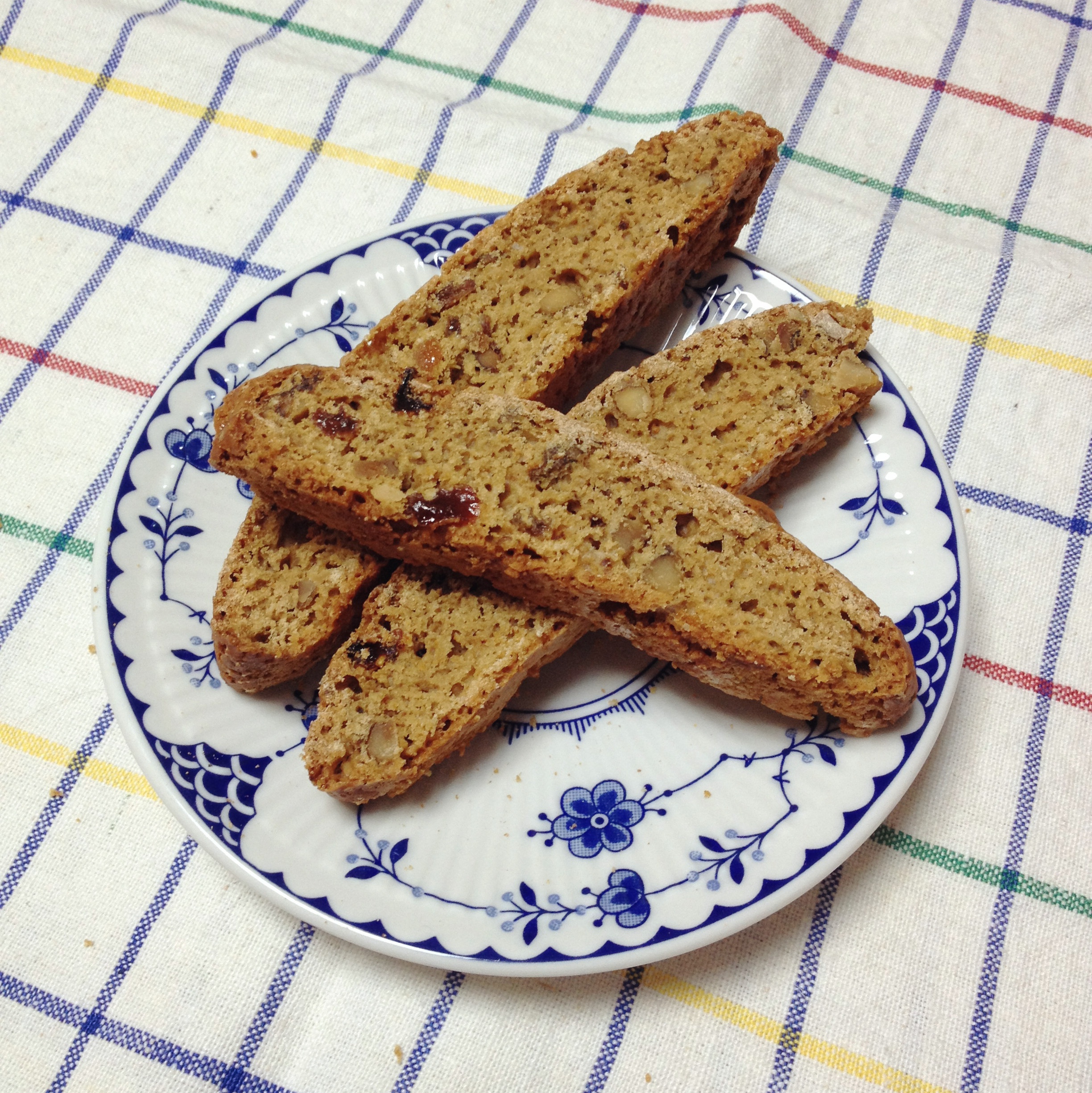 无油咖啡坚果意式脆饼