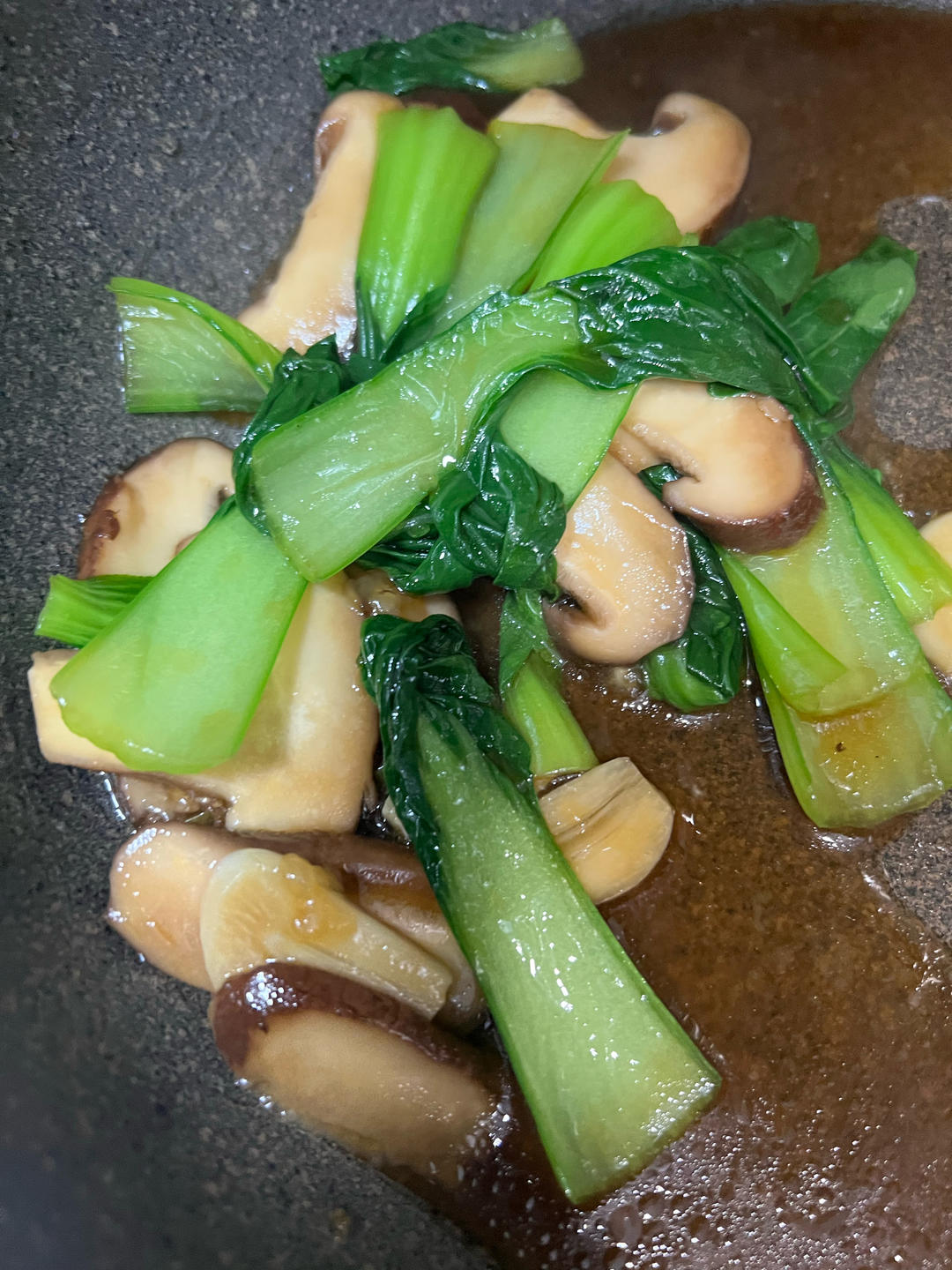 蚝油香菇小油菜