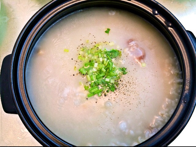 干贝排骨粥
