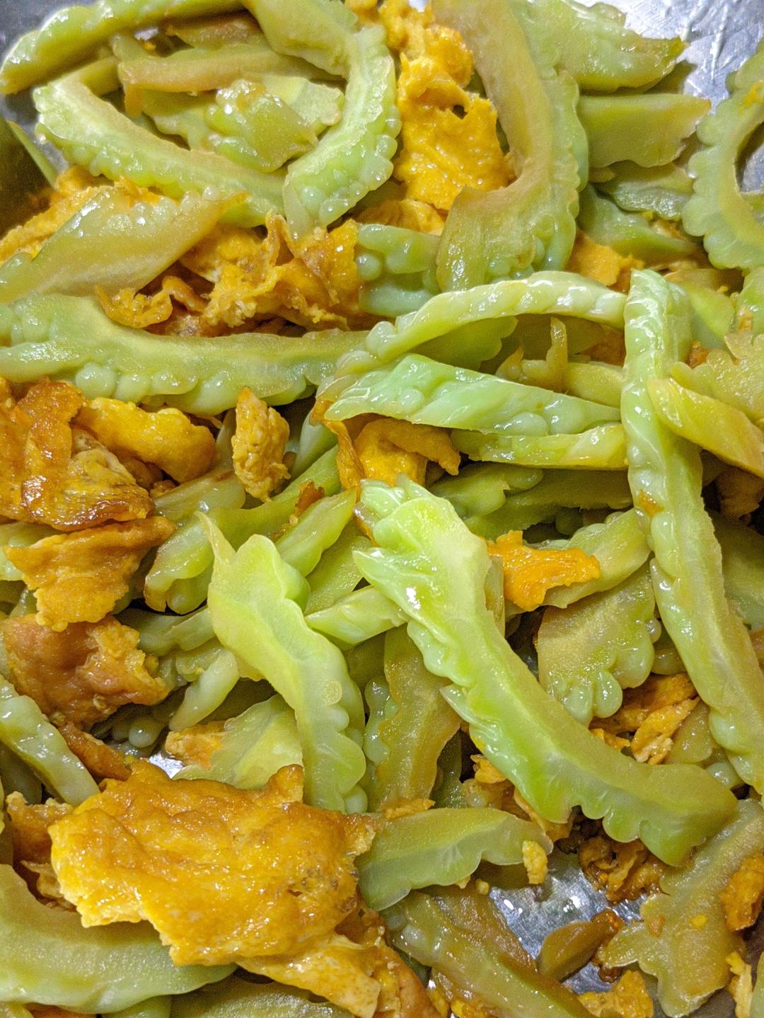 下火🔥菜苦瓜炒蛋