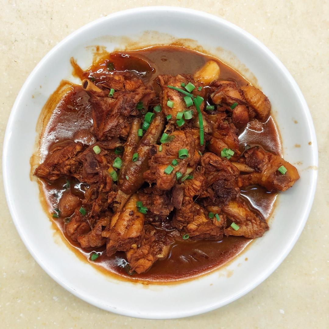 家常红烧鸡块