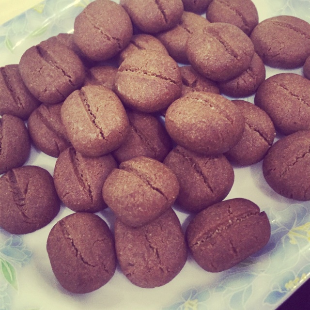 咖啡豆豆饼干