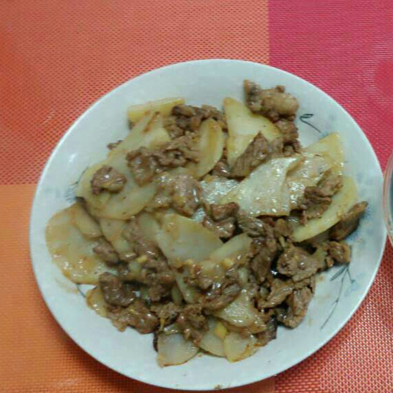 土豆炒牛肉