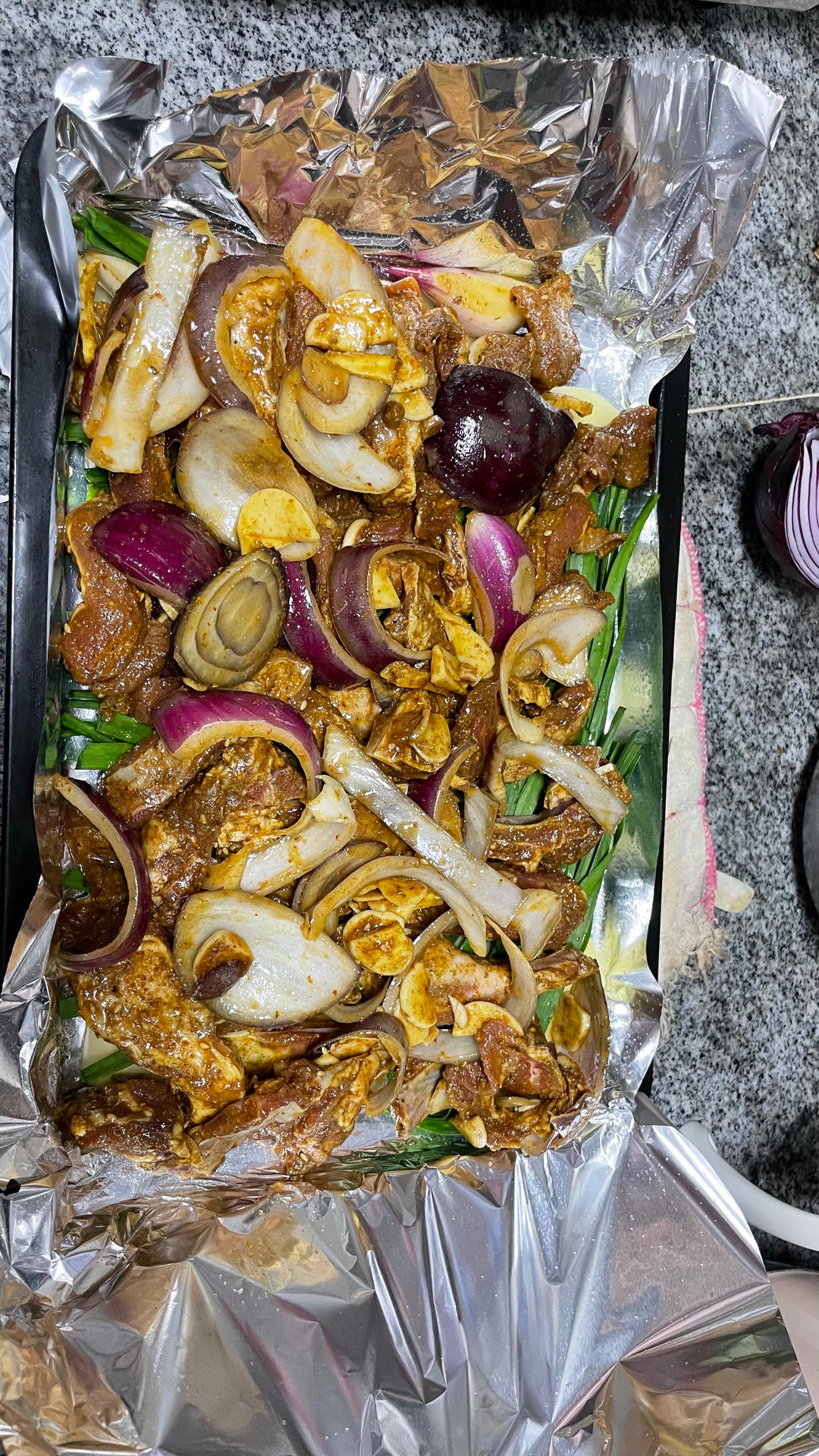 家庭烤箱烤羊排