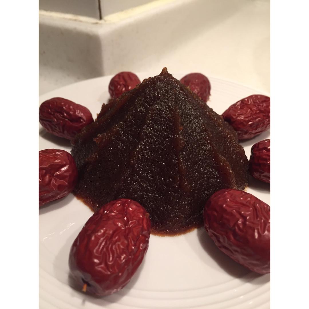 完全不用加糖的—自制枣泥馅