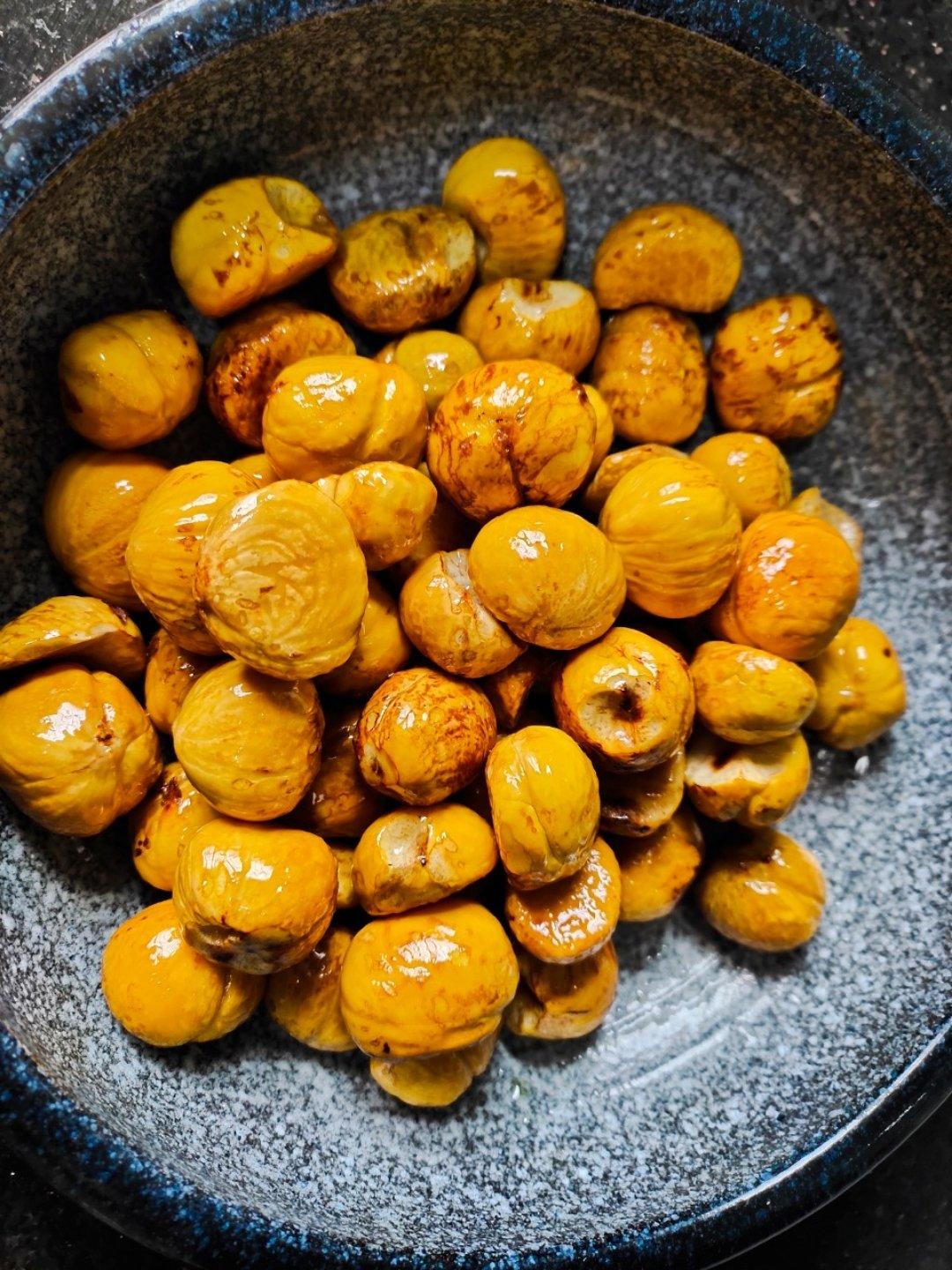 【栗子烧鸡】鸡肉都给你吃，栗子归我~