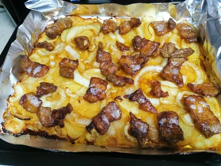 五花肉烤土豆片（北鼎烤箱食谱）