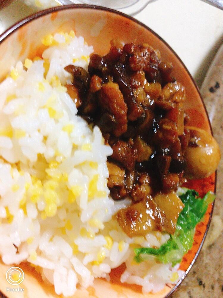 好吃到停不下来的卤肉饭